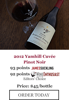 2012 Yamhill Cuvée Pinot Noir - Price: $45/bottle