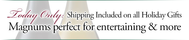 Today Only: Shipping Included on all Holiday Gifts - Magnums perfect for entertaining & more