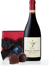 Moonstruck Chocolates and Domaine Serene 2012 Evenstad Reserve Pinot Noir