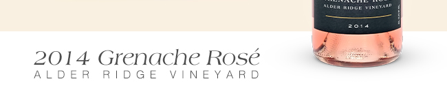 2014 Grenache Rose