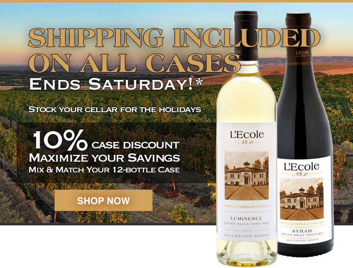 10% case discount - Maximize your Savings -  Mix & Match Your 12-bottle Case