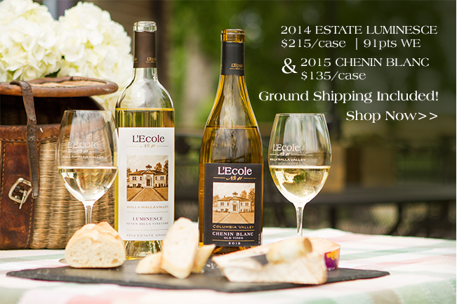 2014 Estate Luminesce & 2015 Chenin Blanc