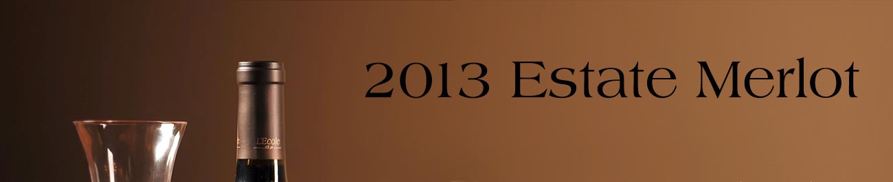 2013 Estate Merlot