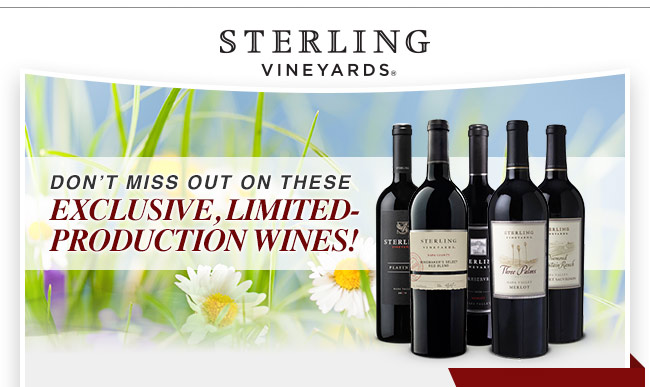 Don’t Miss Out on these Exclusive, Limited-Production Wines!