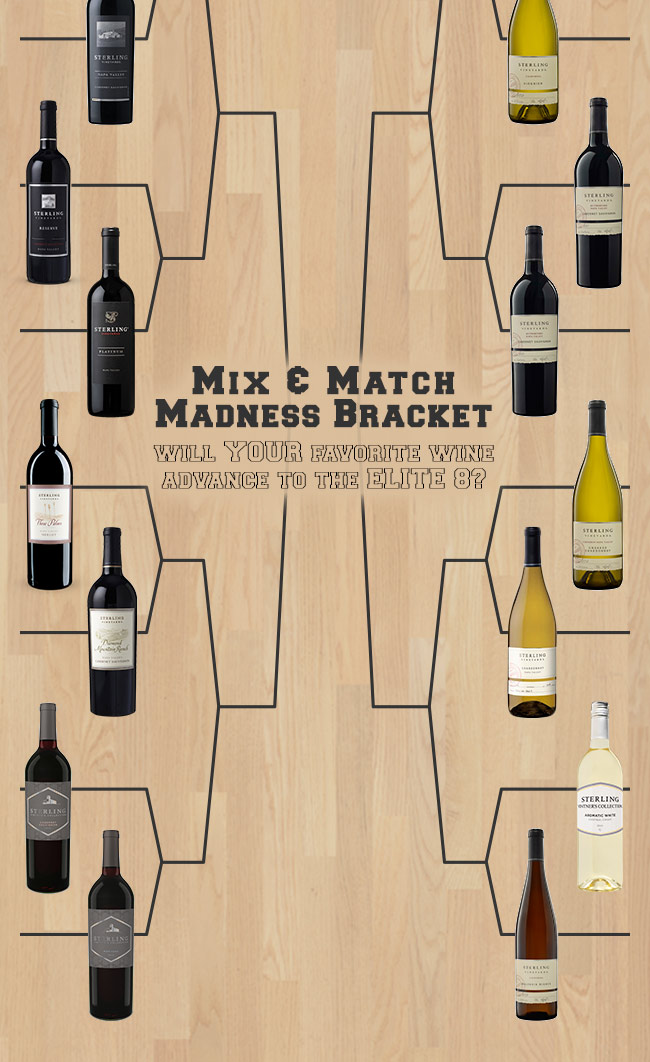 Mix & Match Madness: Will your favorite wine advance to the Elite 8?