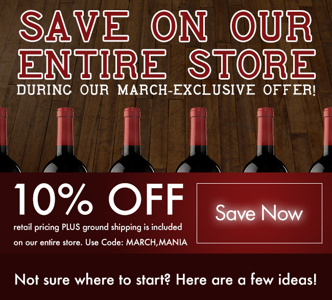 Save on our entire Store!
