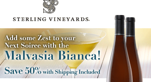 Add some zest to your next soiree with the Malvasia Bianca!