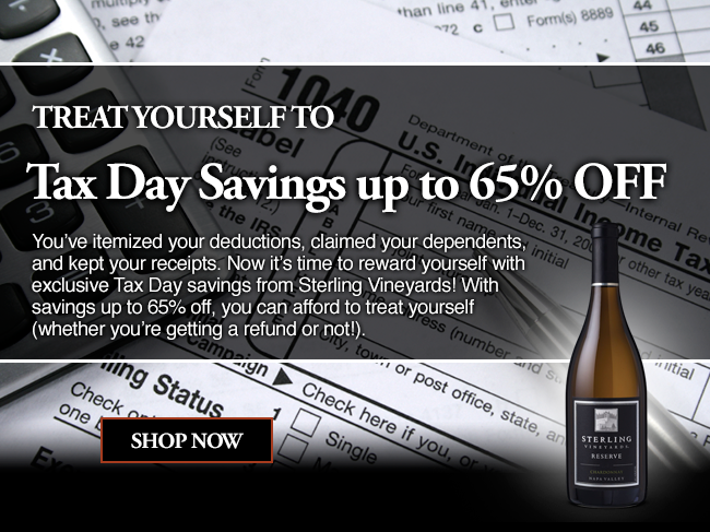 Treat yourself to Tax Day Savings up to 65% OFF