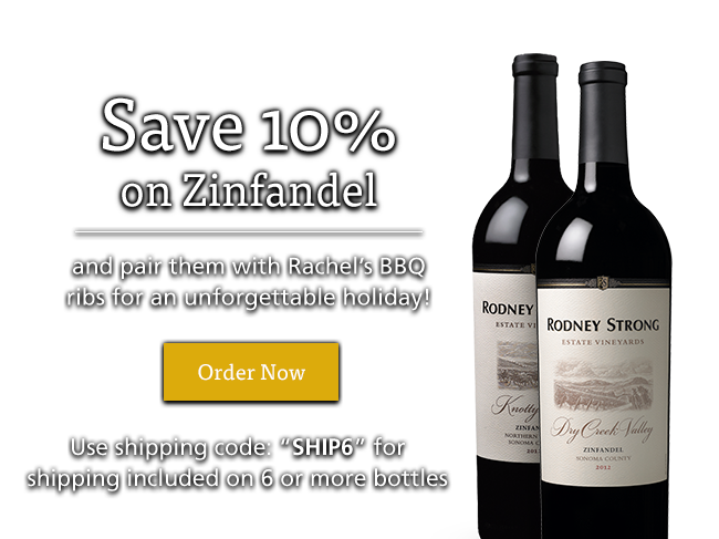 Save 10% on Zinfandel
