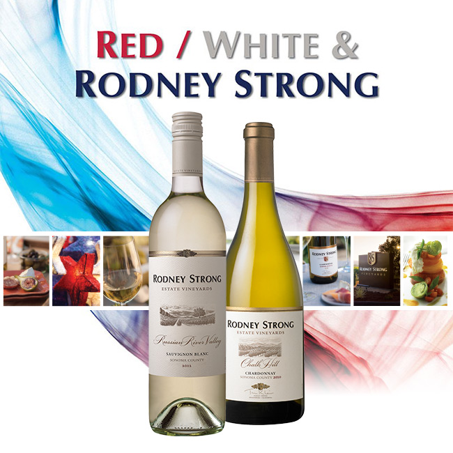 Red, White and Rodney Strong